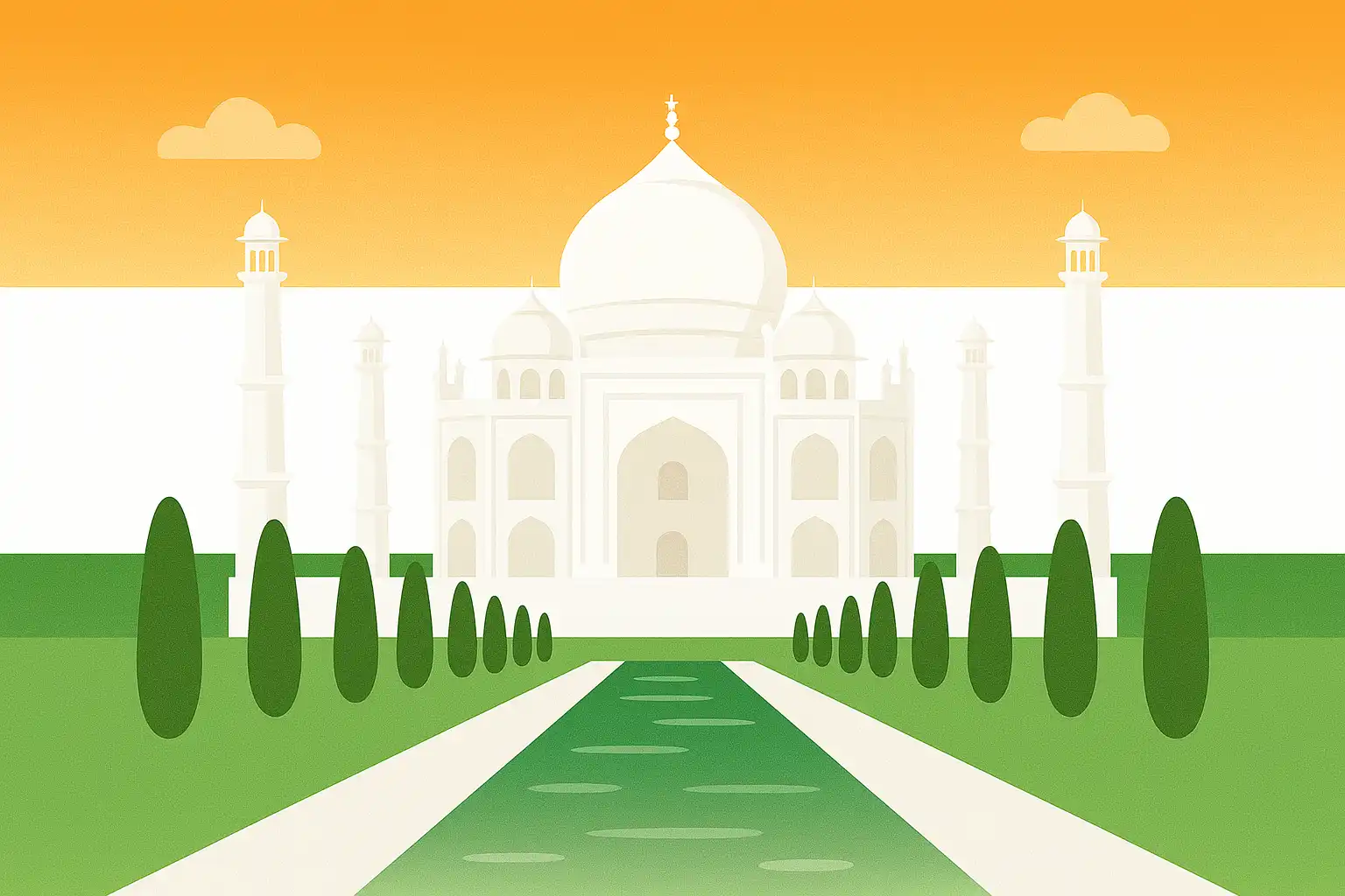 Exchange students in India