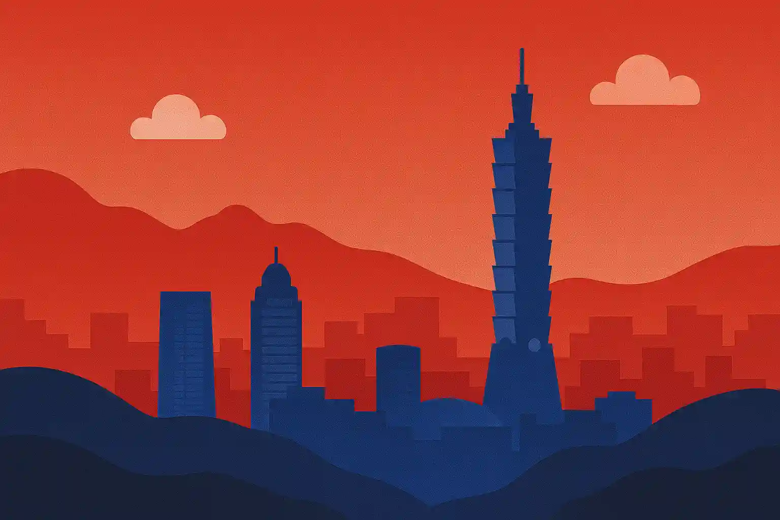 Exchange students in Taiwan